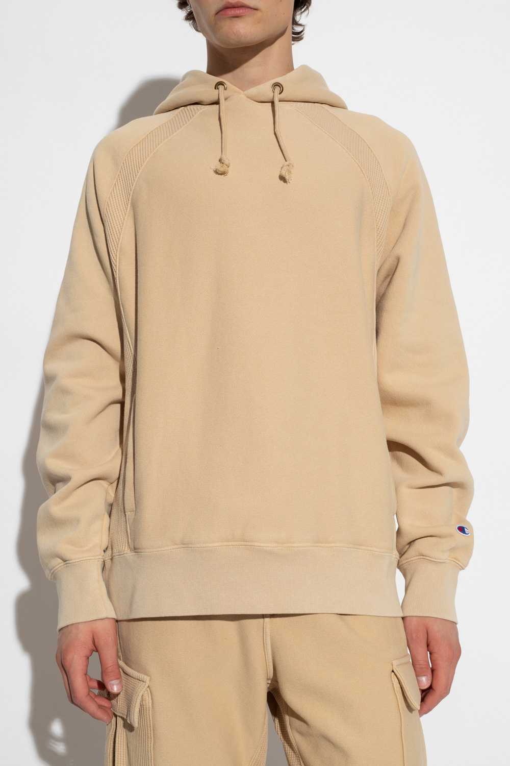 Champion tan sales hoodie mens